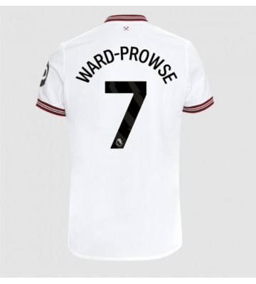 West Ham United James Ward-Prowse #7 Replika Udebanetrøje 2023-24 Kortærmet